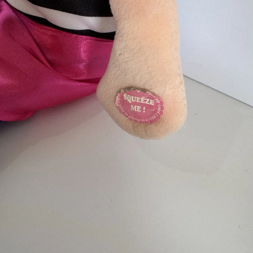 Language‎ Littles Jolie Plush Talking Doll Bilingual French English Speaking NWT
